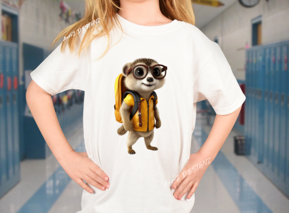 School Meerkat Youth Tshirt