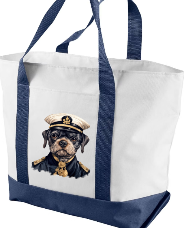 Pinup Navy Girl Bag - choose your design and bag size