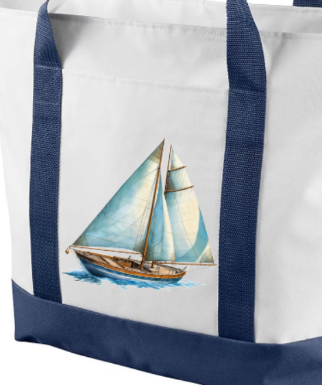 Pinup Navy Girl Bag - choose your design and bag size