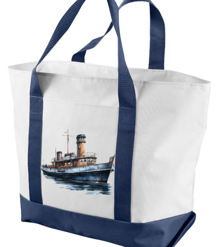 Pinup Navy Girl Bag - choose your design and bag size