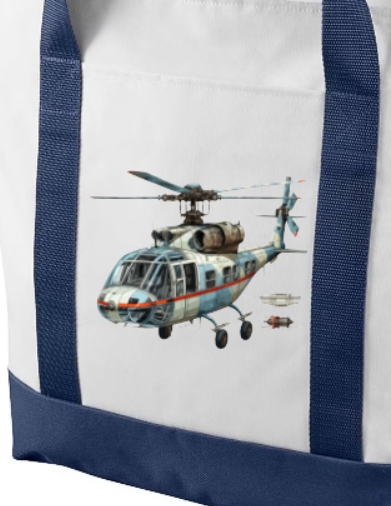 Pinup Navy Girl Bag - choose your design and bag size