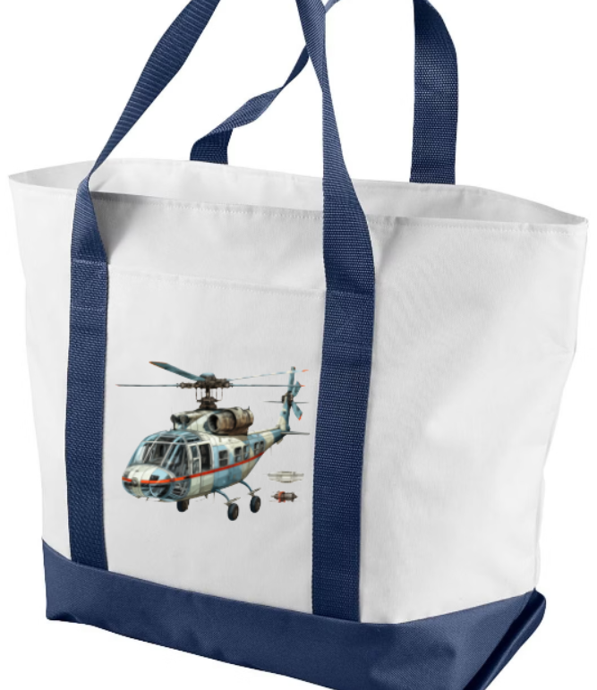 Pinup Navy Girl Bag - choose your design and bag size