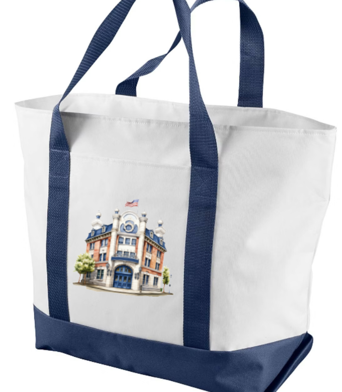 Pinup Navy Girl Bag - choose your design and bag size