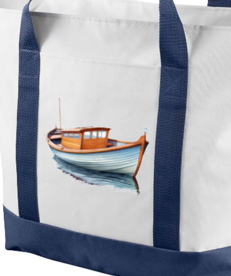 Pinup Navy Girl Bag - choose your design and bag size