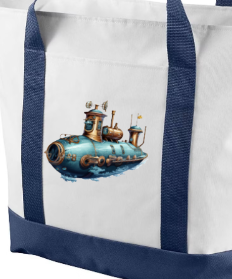 Pinup Navy Girl Bag - choose your design and bag size