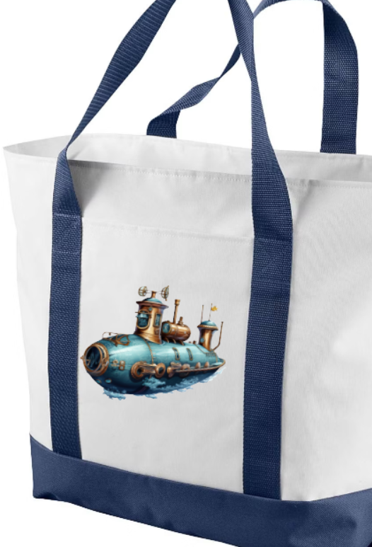 Pinup Navy Girl Bag - choose your design and bag size