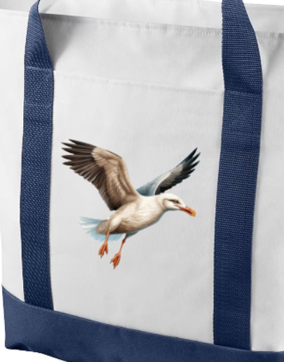 Pinup Navy Girl Bag - choose your design and bag size