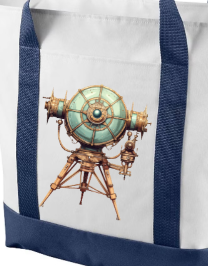 Pinup Navy Girl Bag - choose your design and bag size