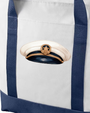Pinup Navy Girl Bag - choose your design and bag size