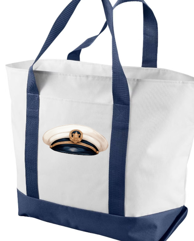 Pinup Navy Girl Bag - choose your design and bag size