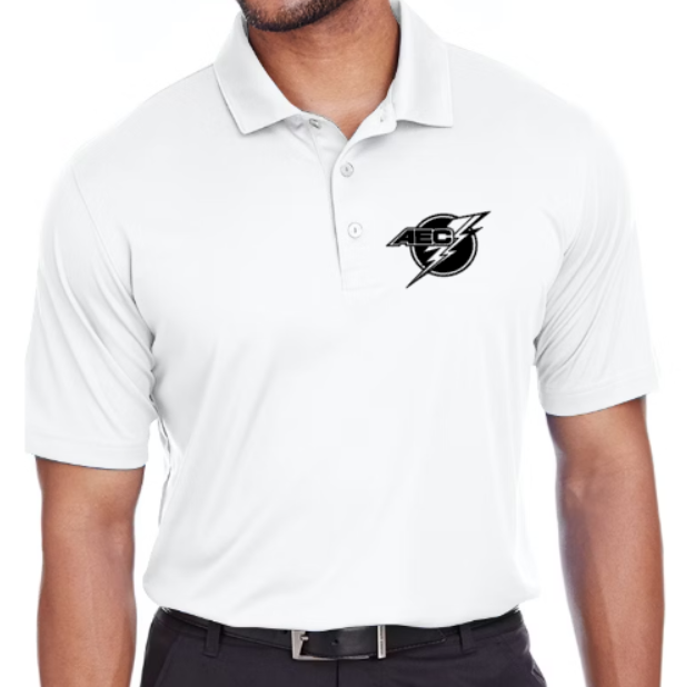 AEC Men's Icon Golf Polo (choose custom color and logo type)