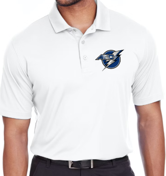 AEC Men's Icon Golf Polo (choose custom color and logo type)
