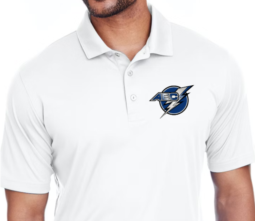 AEC Men's Icon Golf Polo (choose custom color and logo type)