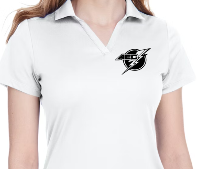 AEC Ladies' Icon Golf Polo (choose custom color and logo type)