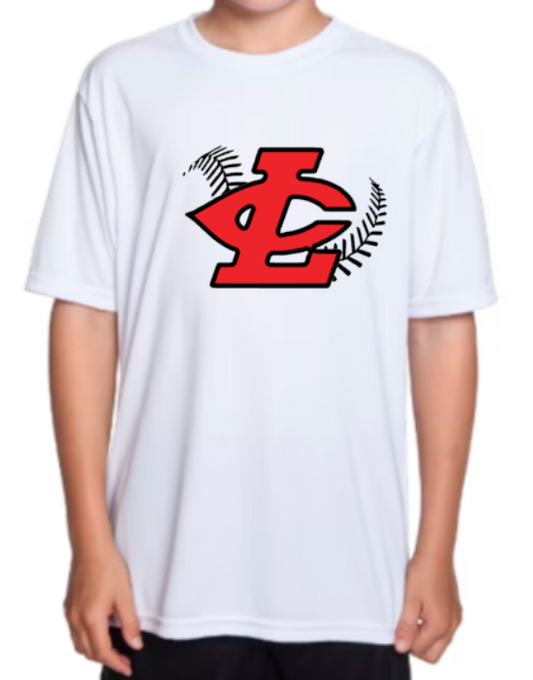 CLLL A4 Youth Cooling Performance Short Sleeve T-Shirt WHITE