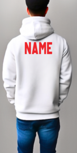 BASKETBALL team- choose team - BBALL Hooded Softstyle Sweatshirt YOUTH to ADULT sizes (multiple color/ layout choices)