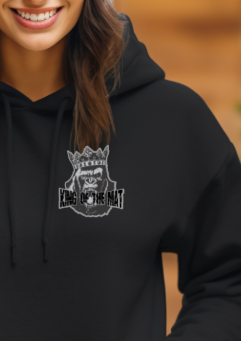 Silverback Wrestling King of the Mat Hooded Sweatshirt - Youth to adult sizes - Customize yours now!