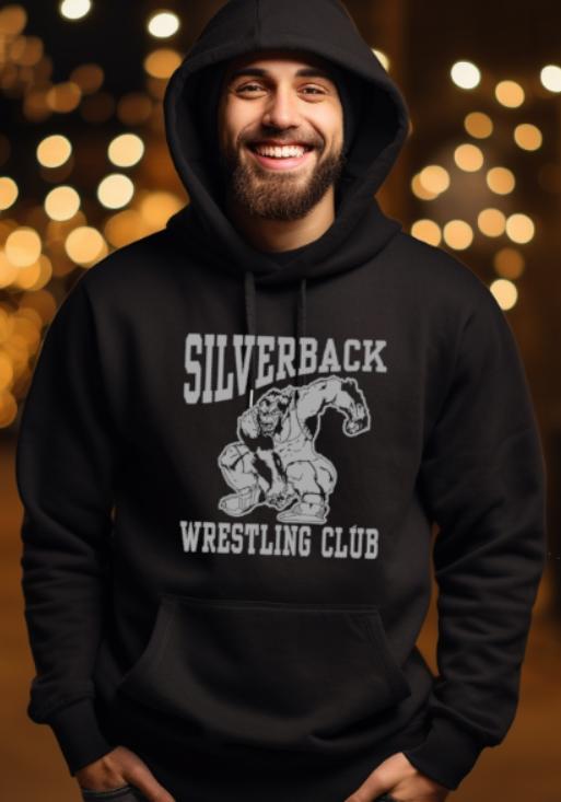 Silverback Wrestling Club Hooded Pullover Sweatshirt Youth to Adult sizes - customize now