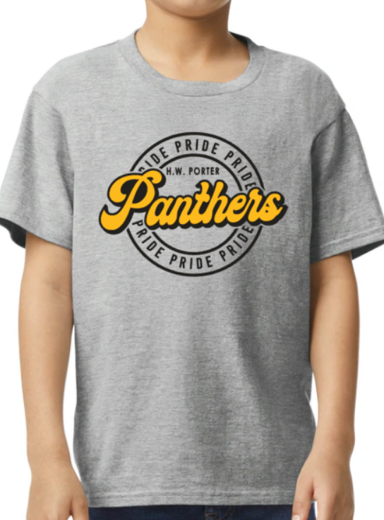 Panthers Pride YOUTH to ADULT tee - customizable