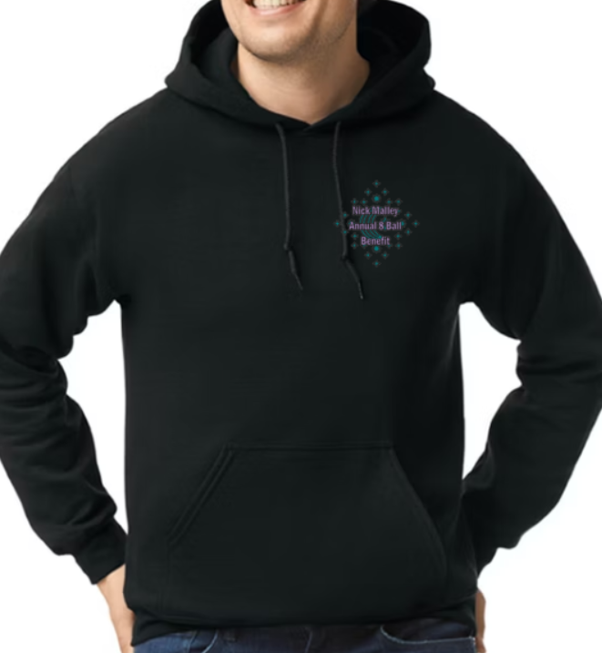 Nick Malley 2024 8Ball Tournament - Hooded Softstyle Sweatshirt (Youth and adult)