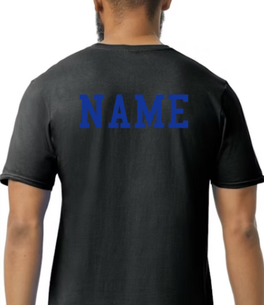 Royals Softball Black ADULT NEW! Softstyle Tees - Customization available