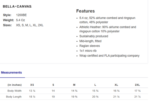 Royals Softball Crop Raglan