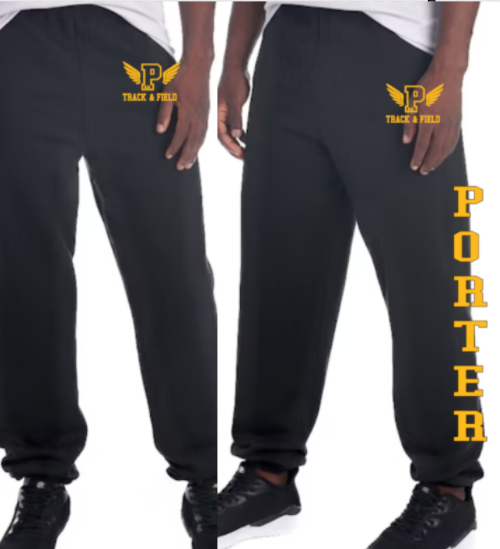 H.W. Porter Track and Field Sweatpants Youth to Adult