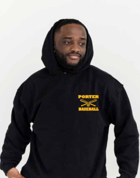 Porter Baseball Softstyle Hoodie Adult - customization available