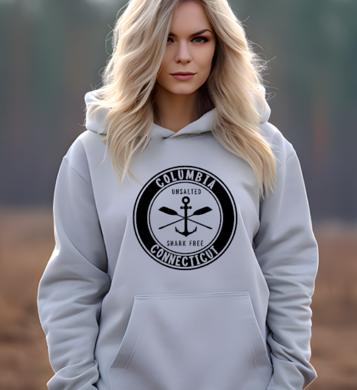 Columbia CT Lake Life Circle Softstyle Gildan Hoodie Adult. Multiple Colors - Customizable