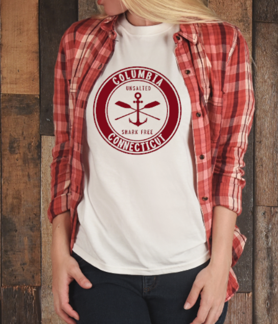 Columbia CT Lake Life Circle Softstyle Gildan Tshirt Adult. Multiple Colors - Customizable
