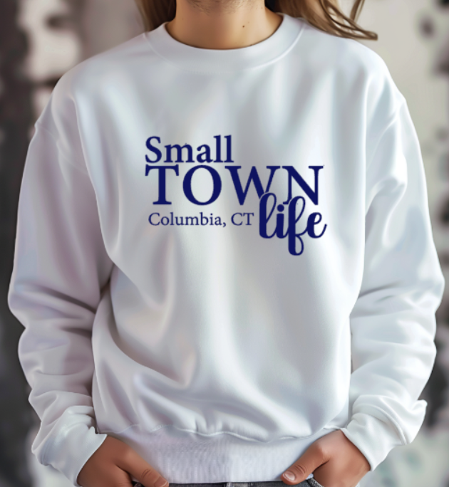 Columbia CT Small Town Life Softstyle Gildan Crew Neck Sweatshirt Adult. Multiple Colors - Customizable