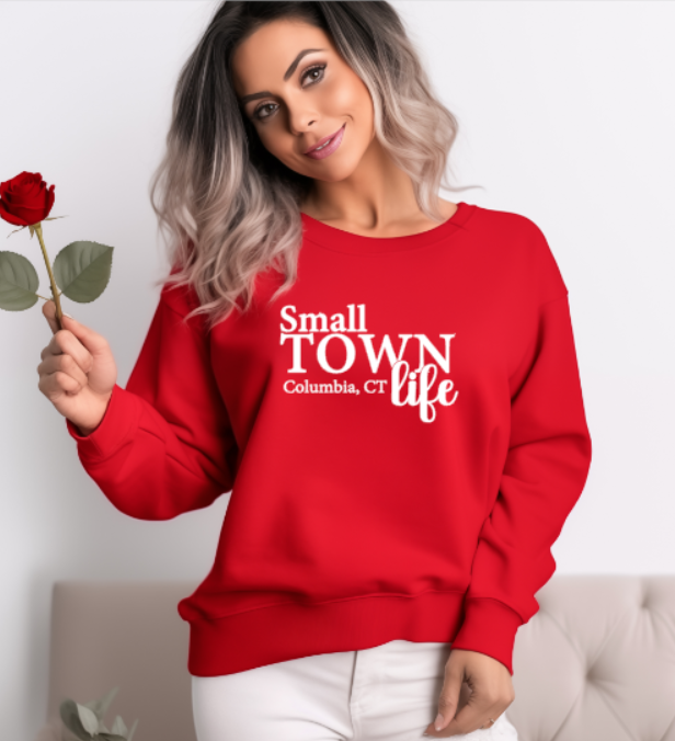 Columbia CT Small Town Life Softstyle Gildan Crew Neck Sweatshirt Adult. Multiple Colors - Customizable