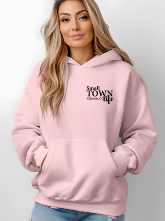 Columbia CT Small Town Life Softstyle Gildan Hoodie Adult. Multiple Colors - Customizable