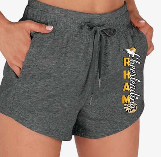 RHAM Cheerleading Ododos Sweat Shorts ADULT SIZES XXS to XL