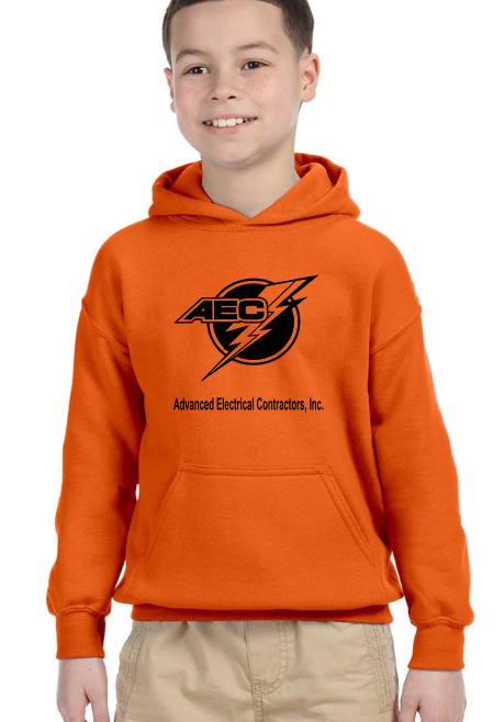 AEC Customizable Gildan Pullover Hoodie Sweatshirt YOUTH
