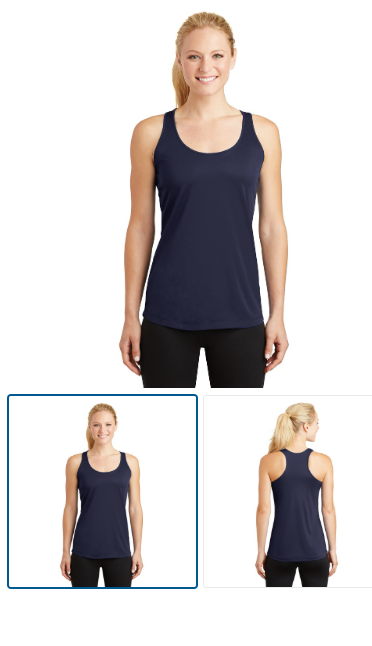CLLL All Star Customizable Womens Racerback Posicharge Sport Tek