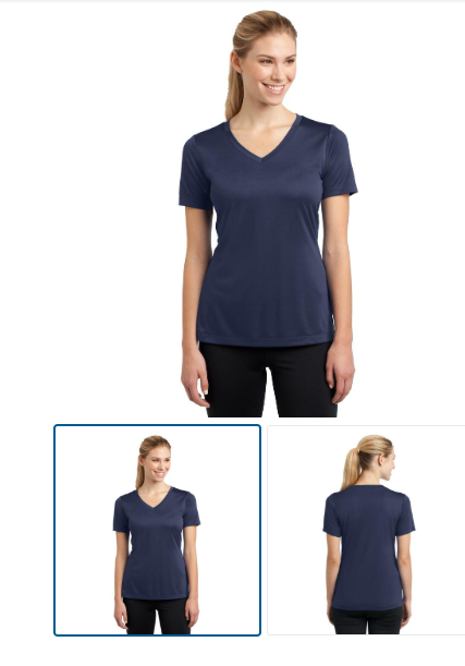 CLLL All Star Customizable Vneck Posicharge Tee
