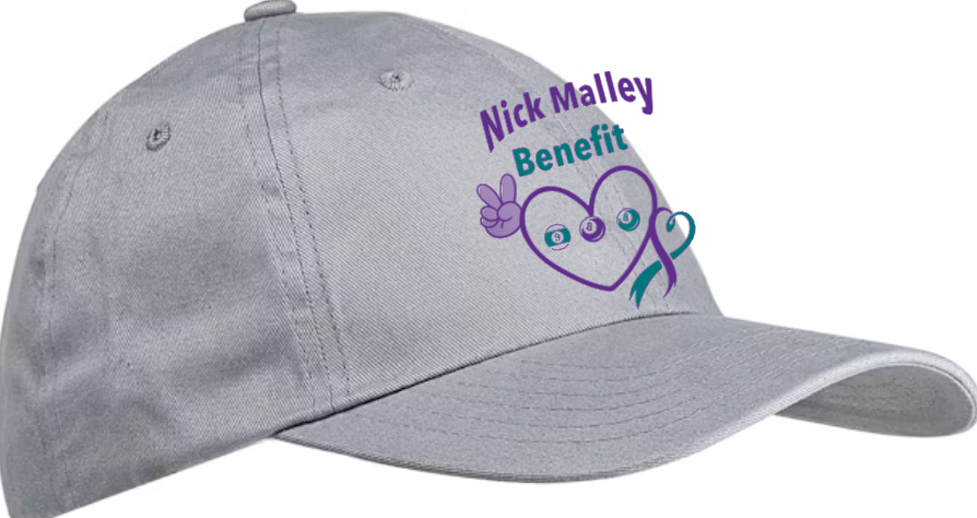 2025 Malley 8ball Tournament Cap - Cotton Twill - metal closure
