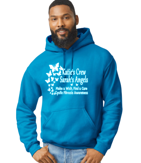 Katie's Crew 2025 Sarah's Angels Solid Hooded Sweatshirt