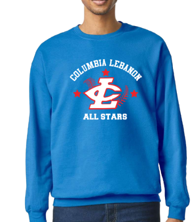 CLLL All Star Crew Gildan - Youth to adult sizes (add back)