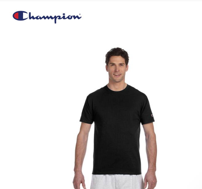 H.W. Porter Rainbow Champion Brand Short Sleeve Adult Tshirt - color and logo customization available