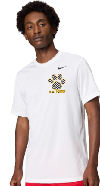 H.W. Porter Chevron Nike Brand Short Sleeve Dri Fit Adult Tshirt