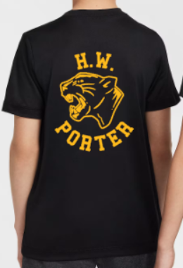 H.W. Porter Panther Nike Brand YOUTH Club Fleece Hooded Sweatshirt