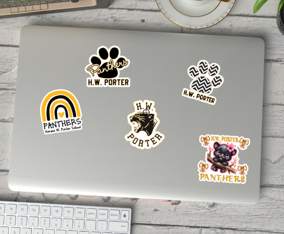 H.W. Porter Stickers