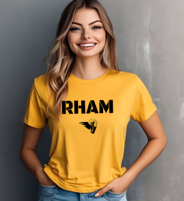 RHAM Bella+Canvas Brand Short Sleeve Women's Cut Tshirt- Custom Personalization!