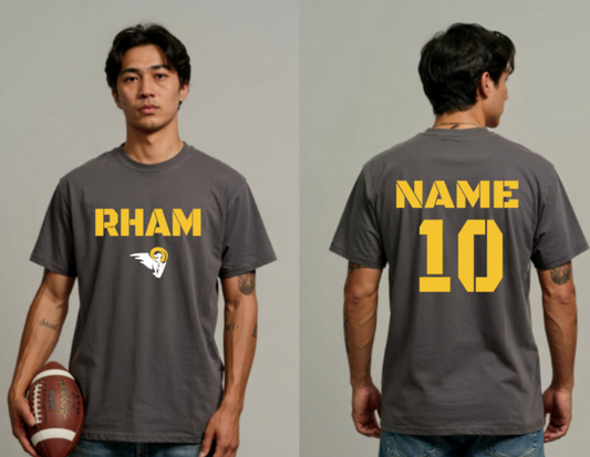 RHAM Gildan Heavy Cotton Short Sleeve Tshirt- Custom Personalization!