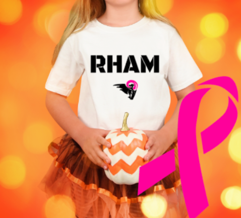 RHAM YOUTH Limited Edition Pink RHAM Gildan Heavy Tshirt - Custom Personalization!