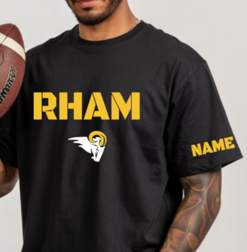 RHAM Gildan Heavy Cotton Short Sleeve Tshirt- Custom Personalization!