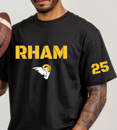 RHAM Gildan Heavy Cotton Short Sleeve Tshirt- Custom Personalization!