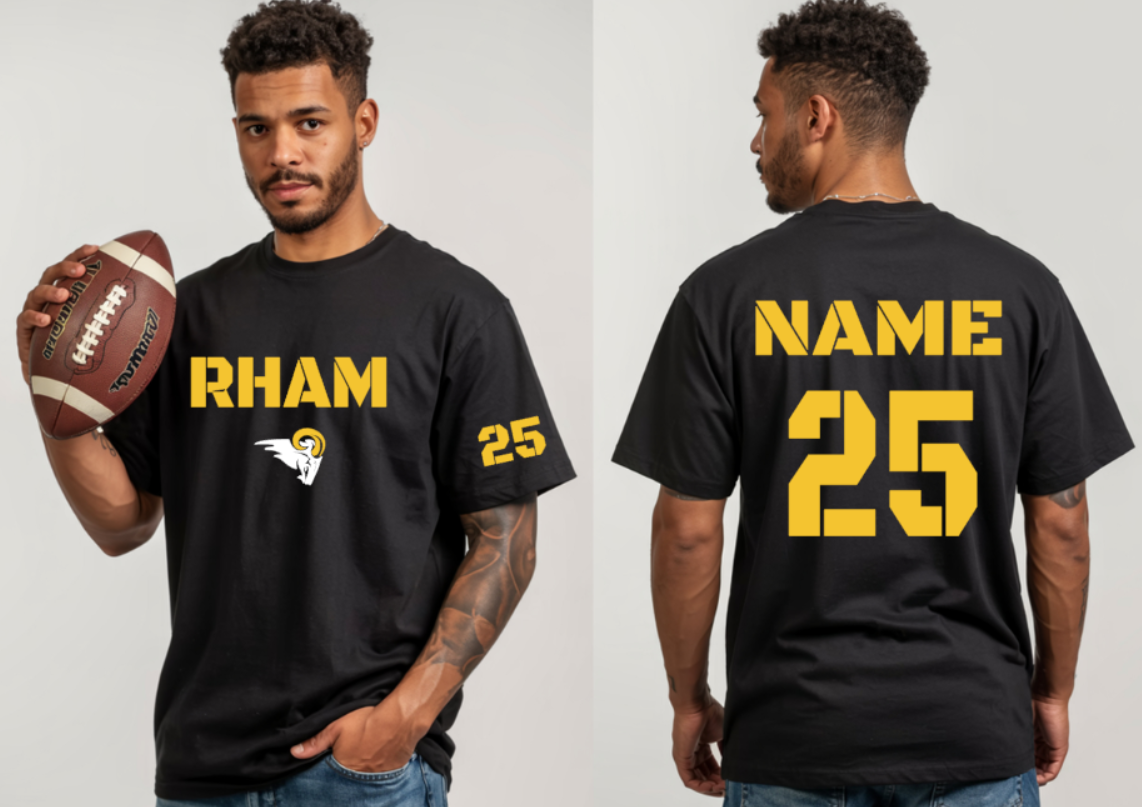 RHAM Gildan Heavy Cotton Short Sleeve Tshirt- Custom Personalization!